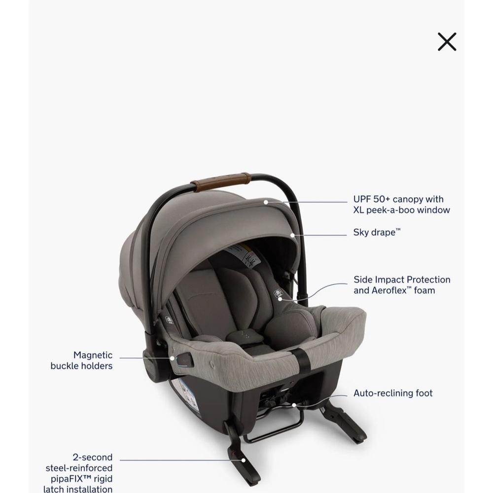 Nuna Infant Car Seat with Insert